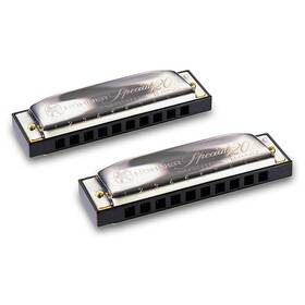 Hohner 888365973418 Progressive Series 560 Special 20 Harmonica 2-pack F#