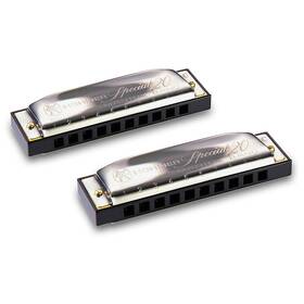 Hohner 888365973432 Progressive Series 560 Special 20 Harmonica 2-pack C#/db