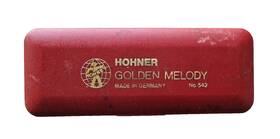 Hohner 939334142116 Vintage Inch Golden Melody #542 Harmonica Made In Germany Dr-b 2