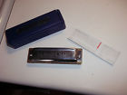 Hohner Brand New Blues Harp Ms Key Of C W Case Booklet Harmonica 045496960346
