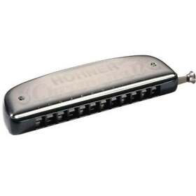255-48-c Hohner Chrometta 12 Harmonica
