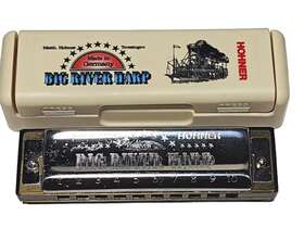 H590c Hohner Big River Harp Harmonica Key Of C Includes Case Made In Germany