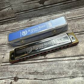 M36586 Hohner Harmonica Marine Band 365/28 Sbs Extended Bending Range Key F -14 Hole