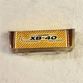 M110110 Hohner Xb-40 Diatonic Harmonica Key A Extreme Bending Metal High Polish With Case