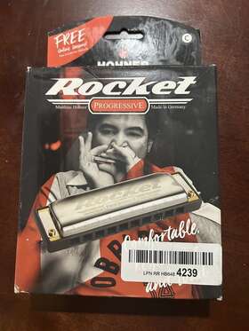 M2013016x Hohner Rocket Progressive Harmonica