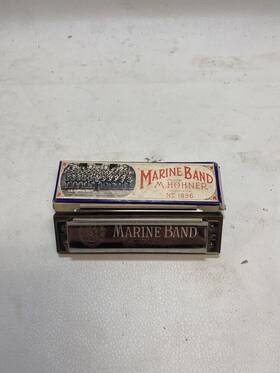 M3b2m3 Hohner M Marine Band No. 1896 Harmonica