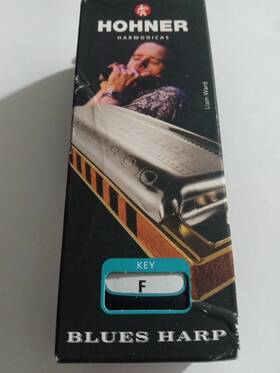 M533066p Hohner Blues Harp Diatonic Harmonica In The Key Of F