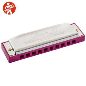 M568016 Hohner Special 20 Pink Breast Cancer Awareness Limited Edition Harmonica Key C