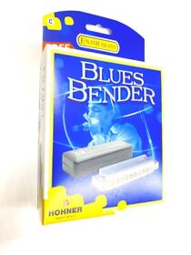 M586bx-f Hohner New And Improved Blues Bender Diatonica Harmonica Key Of F