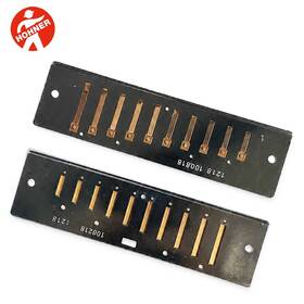 Hohner Rp580c Meisterklasse Key Of C Brass Nickel Plated Harmonica Reed Plates