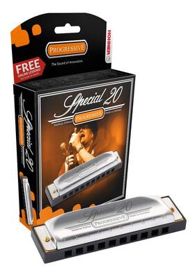 Spc20-f Hohner Special 20 Harmonica Key Of Inch F Harp Brand New With Case