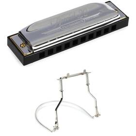 Special20gbn Hohner Special 20 Harmonica - Key Of G With Holder