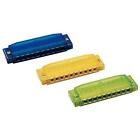 Hohnerset Musical Instruments Clearly Colorful Translucent Harmonica Pack 696736251481