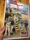 Hsharboat Hohner Vintage Metal Sign Boat 852688864548