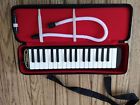 Hurricane-s32-melodica Hurricane Harps Student Melodica With Mouthpieces And Squared Canvas Case