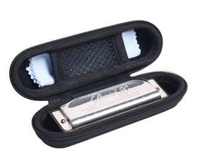 Indomit 438083518688 Harmonica Hard Eva Zippered Case For Hohner Special 20 / East Top Or Most 10