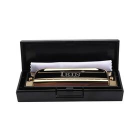 Harp9521 Irin 032151800790 10 Holes 20 Tone G Key Harmonica Blues Musical Instrument Diatonic