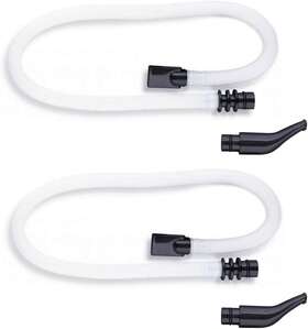 Jiayouy 313033580556 2 Sets Melodica Mouthpieces Tube Set 21/ 53cm Long Flexible Plastic