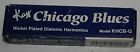 Kay Chicago Blues Nickel Plated Diatonic Harmonica Model Khcb-g Nib 4 764565910135