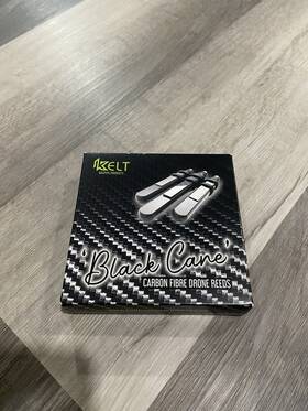 Kelt 0201k2pc Black Cane Drone Reeds
