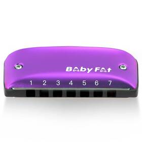 Kongsheng 733805258252 Kongshneg Babyfat 7 Hole Blues Mini Harmonica Set Diatonic With Fre