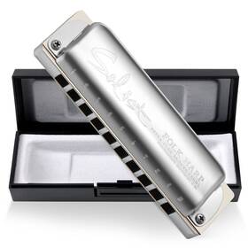 Kongsheng 733805258320 Solist Folk Harp 10 Hole Diatonic Harmonica Gifts For Kids Beginners And Prof