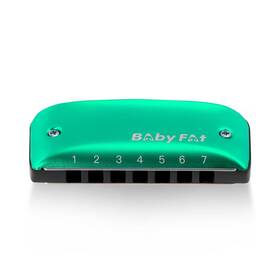 Kongsheng 733805258672 Babyfat 7 Hole Blues Mini Harmonica Set Diatonic With Free Lanyards