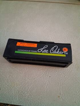 1910-bb Lee Oskar By Tombo Harmonica With Case Key Of Lf Major Diatonic