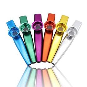 43223-14646 Loves Town Kazoos Musical Instruments 6 Different Colors Of Metal