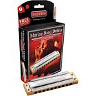 M2005bx-g Hohner Marine Band Deluxe Harmonica M2005 G 048667329072