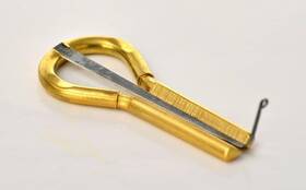 Marimbo 636045854362 Jews Harp Vargan Professional Gold