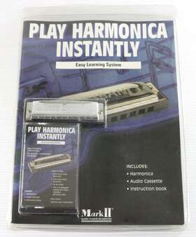 Mhp-3p Mark Ii 607266328192 Vintage Bluesband Harmonica Easy Learning System Kit New And Sealed
