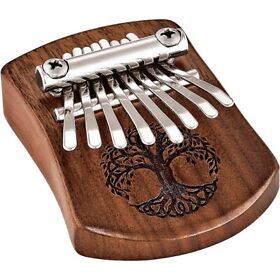 Kl802fol Meinl Sonic Energy 8 Note Kalimba With Flower Of Life Carving