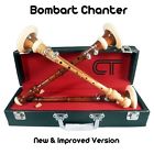 Bc100 Mi-bc Createch Tools Scottish Rosewood Cocus Wood Bombard Chanter With Leather