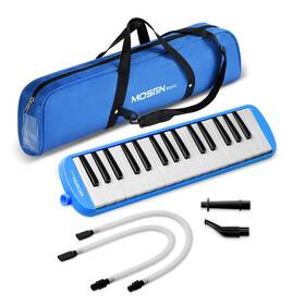 Mosen Music 974012228674 32 Keys Melodica Instrument Air Piano Keyboard Pianica Soprano Melodic