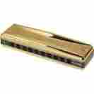 Mr-350vg-g Suzuki Gold Promaster Valved Harmonica G