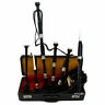 Mt106 Mt Imports Great Highland Bagpipe Rosewood Black Finish Silver Mounts