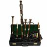 Mt107 Mt Imports Great Highland Bagpipe Rosewood Natural Finish Silver Mounts
