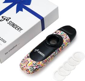 Music 445036796733 Professional Kazoo Wind Instrument With 5 Membranes Lanyard And Pouch