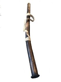 Kd55h New Hand-crafted Deep Tone Didgeridoo Didjeridu Didjerido Beeswax Mouthpiece 54inch
