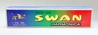 Nh13-410 Swan Vintage Stainless Steel New Harmonica