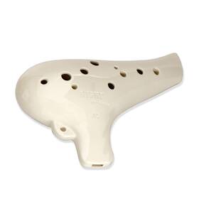 Night 516510230234 By-noble Plastic Ocarina Alto C Off-white