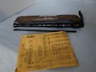 No.803s Aulos Vtg 1 Piece Recorder W Instructions Cleaner Stick Vinyl Case