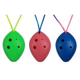 Mx0293 Opexicos 3pcs 6 Holes Ocarina Soprano C Key Abs Plastic Handmade Musical Instruments G