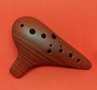 Pac-850bw Woodnote Wood Grain Holes Ocarina Flute Fingering Chart Bag