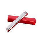 Ps-mus11972961-joe00965 Panda Superstore Red Holes Harmonica In For Instrument