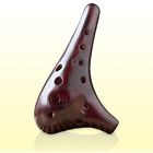 Qt12002 Sweet Potato Ocarina Alto Hole Strawfired Smoked Fit 520821660936