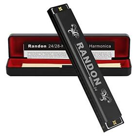Randon Harmonica 24 Holes Key Of C Professional Polyphony Diatonic Mouth