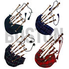 Rbmp-brn Boston Great Scottish Highland Bagpipe Natural Silver Mounts Bagpipes Dudelsack