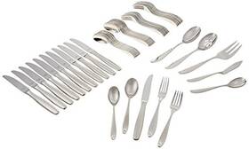 Reed & Barton 726088040515 And Palmer 65pc Flatware Set 65 Piece Silver
